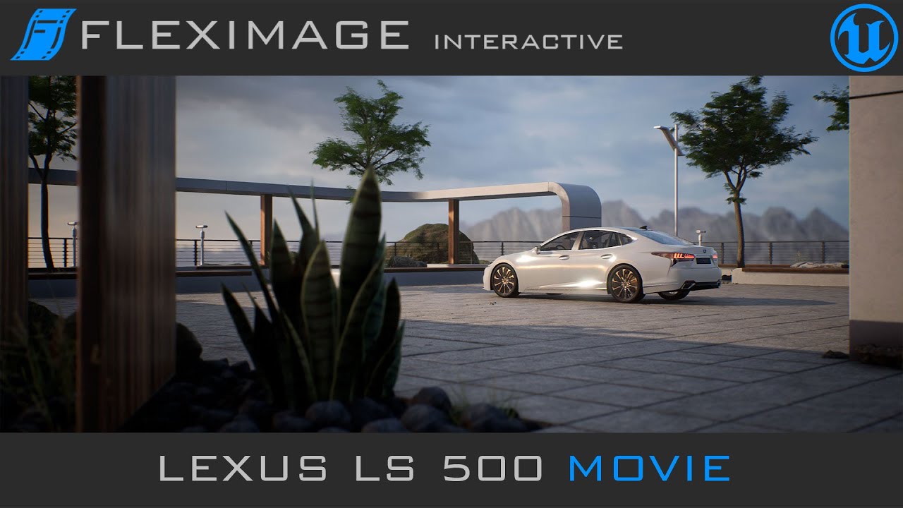 Lexus LS 500 Realtime Movie (UE4)