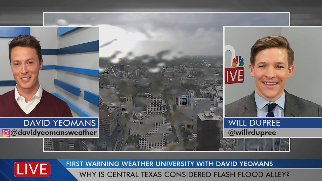 First Warning Weather University: David Yeomans shares first lesson with students now at home