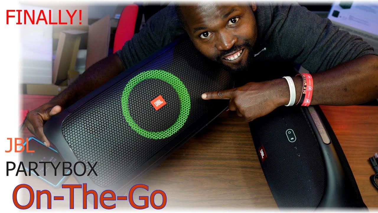 JBL PartyBox On-The-Go Sound Sample & My First Impressions | Here We Go Again
