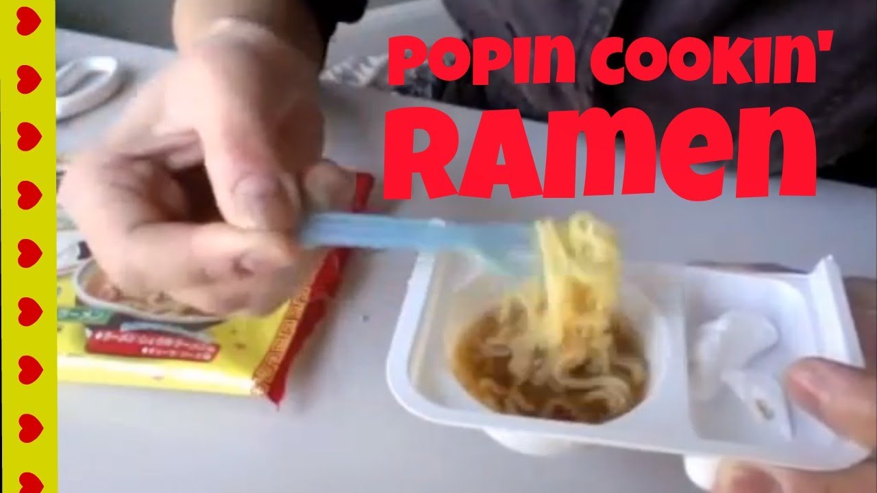 Popin Cookin Ramen Noodles - Whatcha Eating? #3