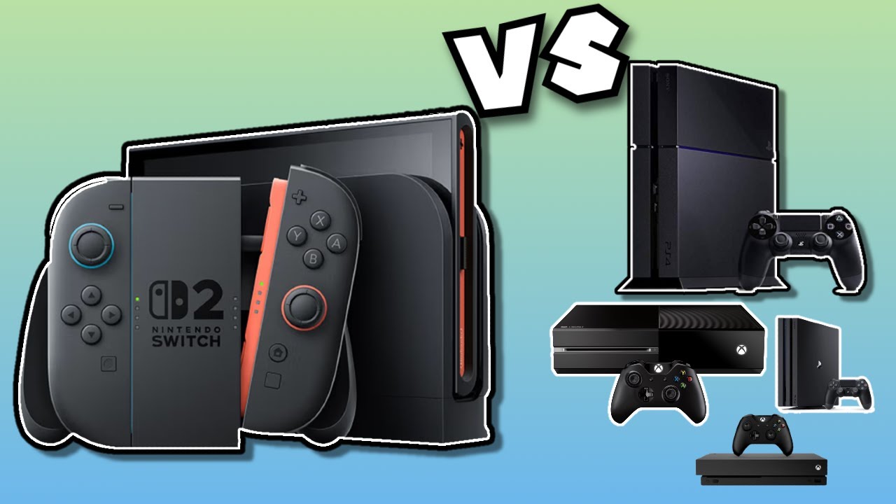 Nintendo Switch 2 vs PS4 & Last Gen Consoles