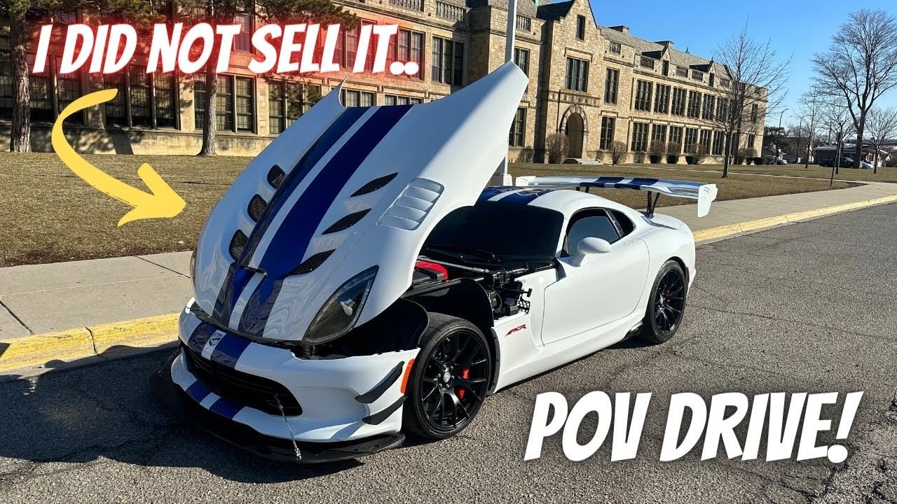 Что случилось с моим Dodge Viper ACR Extreme 2017 года, который я переделал? *От первого лица*