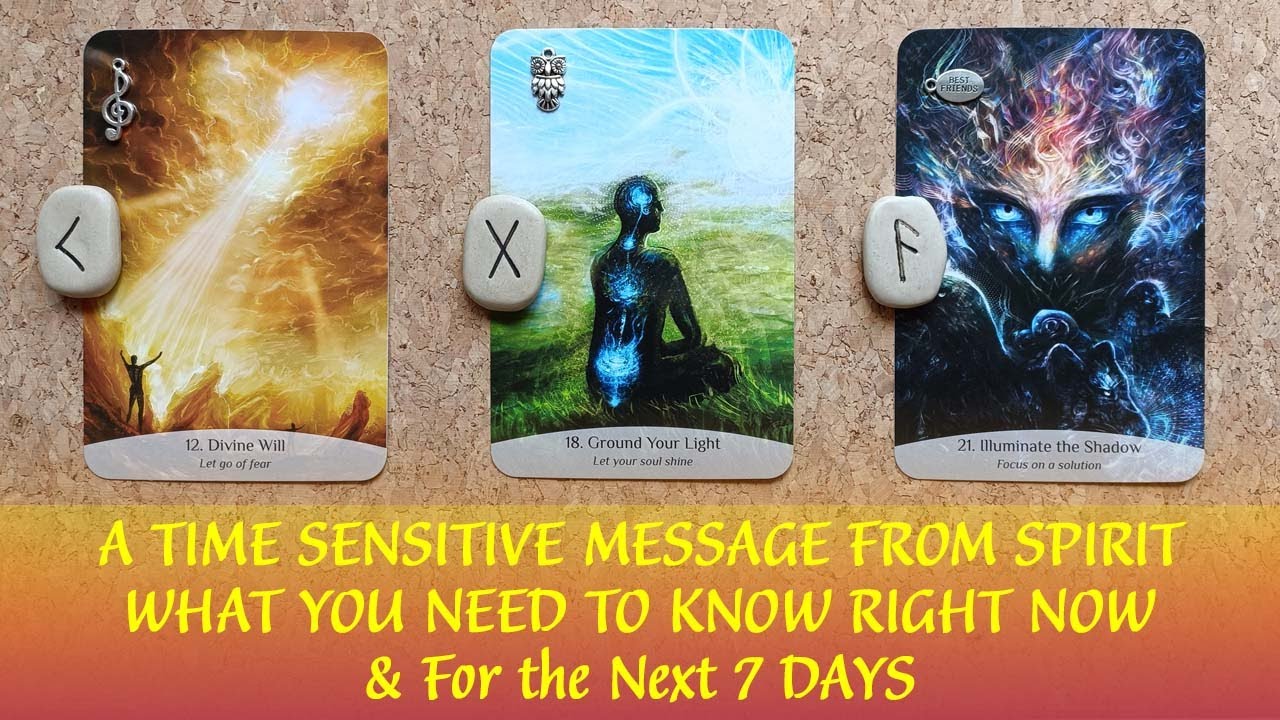 👼💖⌛A TIME SENSITIVE MESSAGE FROM SPIRIT with Detailed Guidance for the Week Ahead⌛💖👼Pick A Card