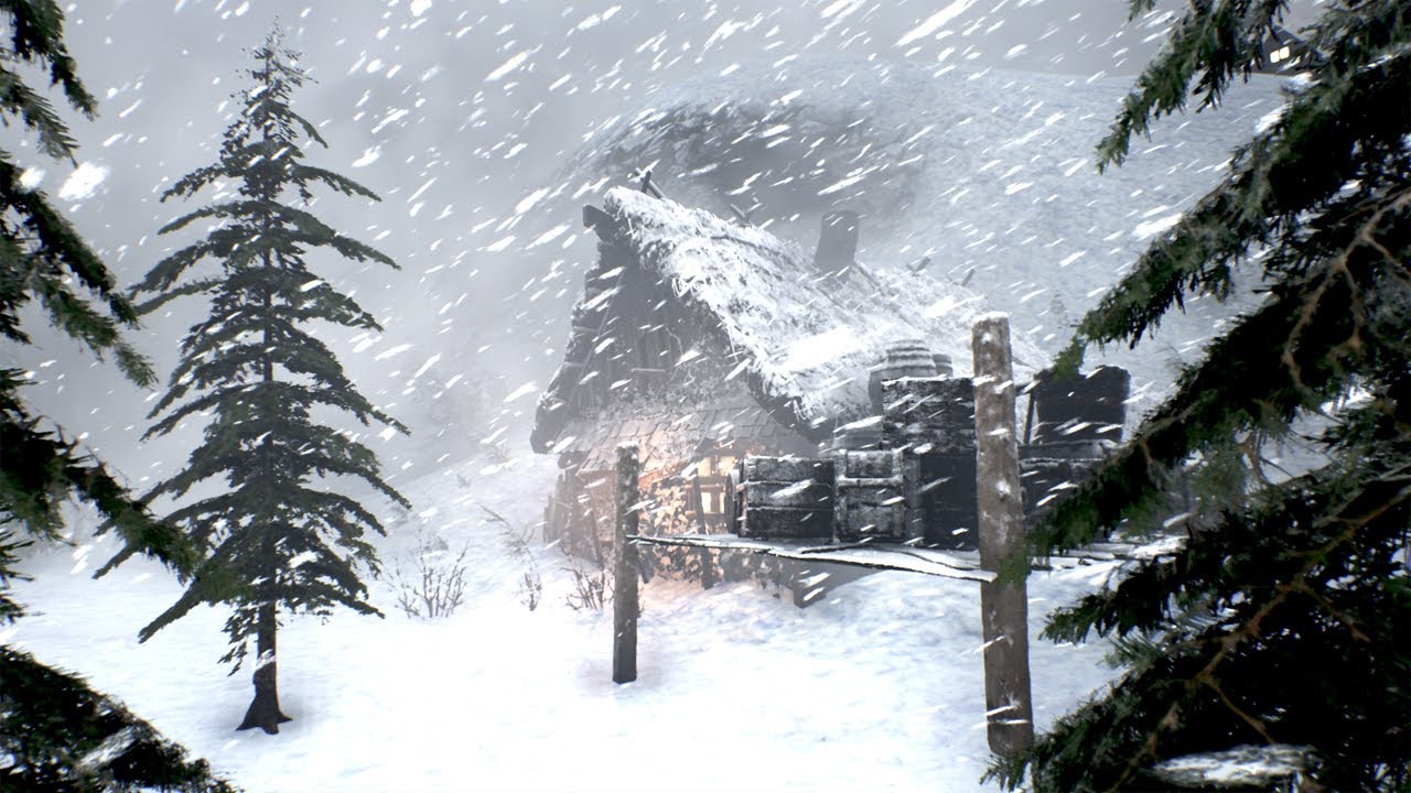 FIERCE ALASKAN WINTER with EXTREME COLD and RELENTLESS BLIZZARD for Deep Sleep | SEVERE ARCTIC STORM