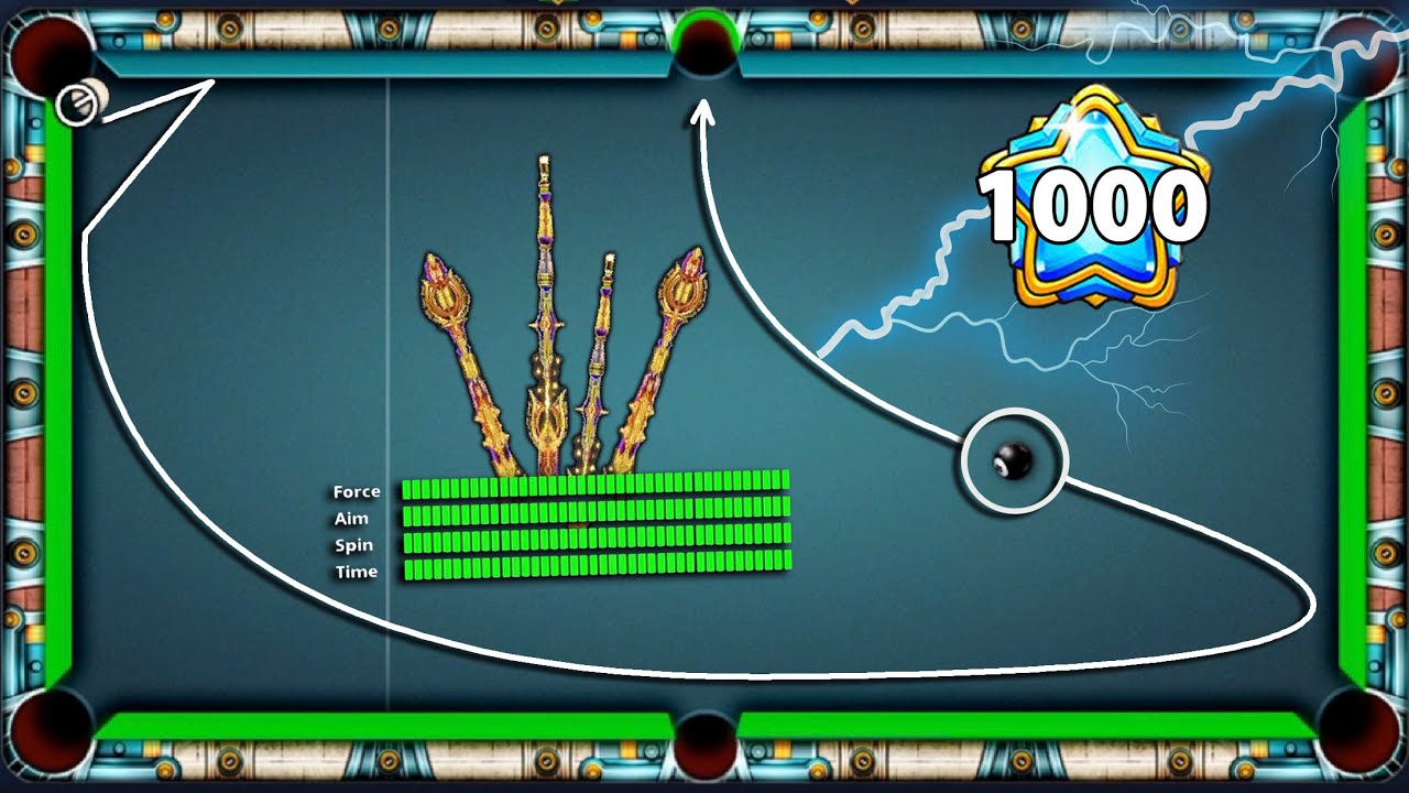 OMG 50 Force Impossible Trick Shots in BERLIN - Level 1000 in History of 8 Ball Pool