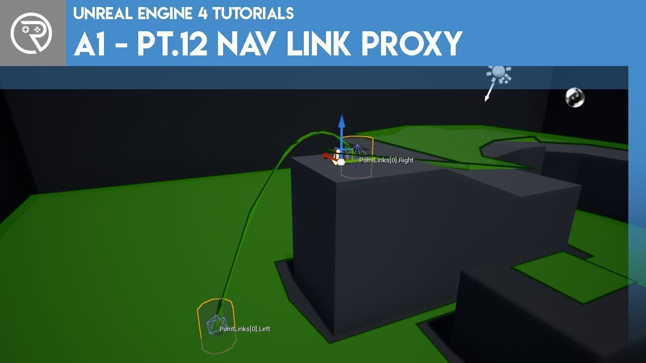 Учебное пособие по Unreal Engine 4 — ИИ — Часть 12. Прокси-сервер Nav Link