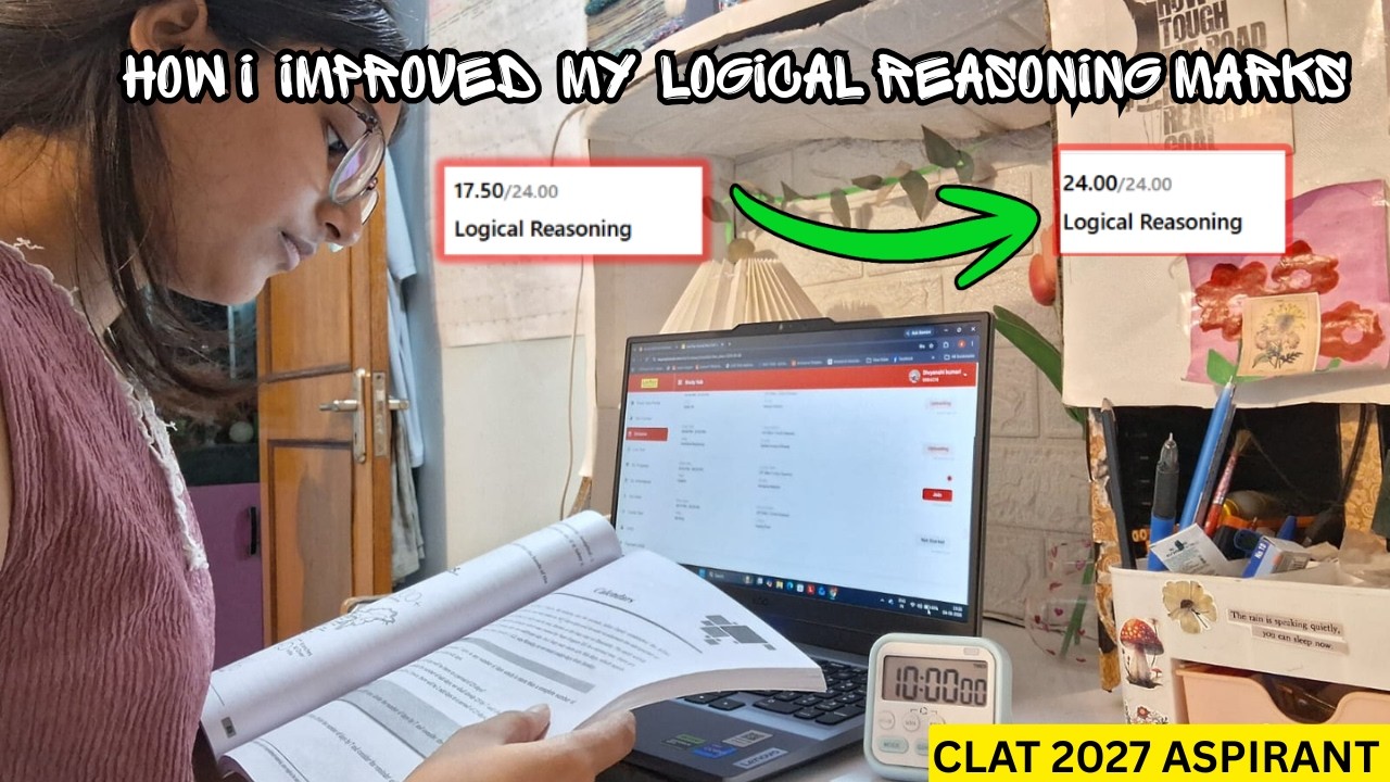 My Strategy  For logical reasoning for Clat 2027 || how??