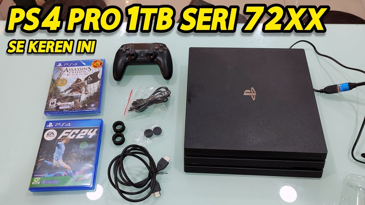 TERJUAL PS4 PRO 1TB CUH 72 + FC24 | BELI PS4 PRO MURAH BERGARANSI 1 TAHUN GSSHOP BANDUNG