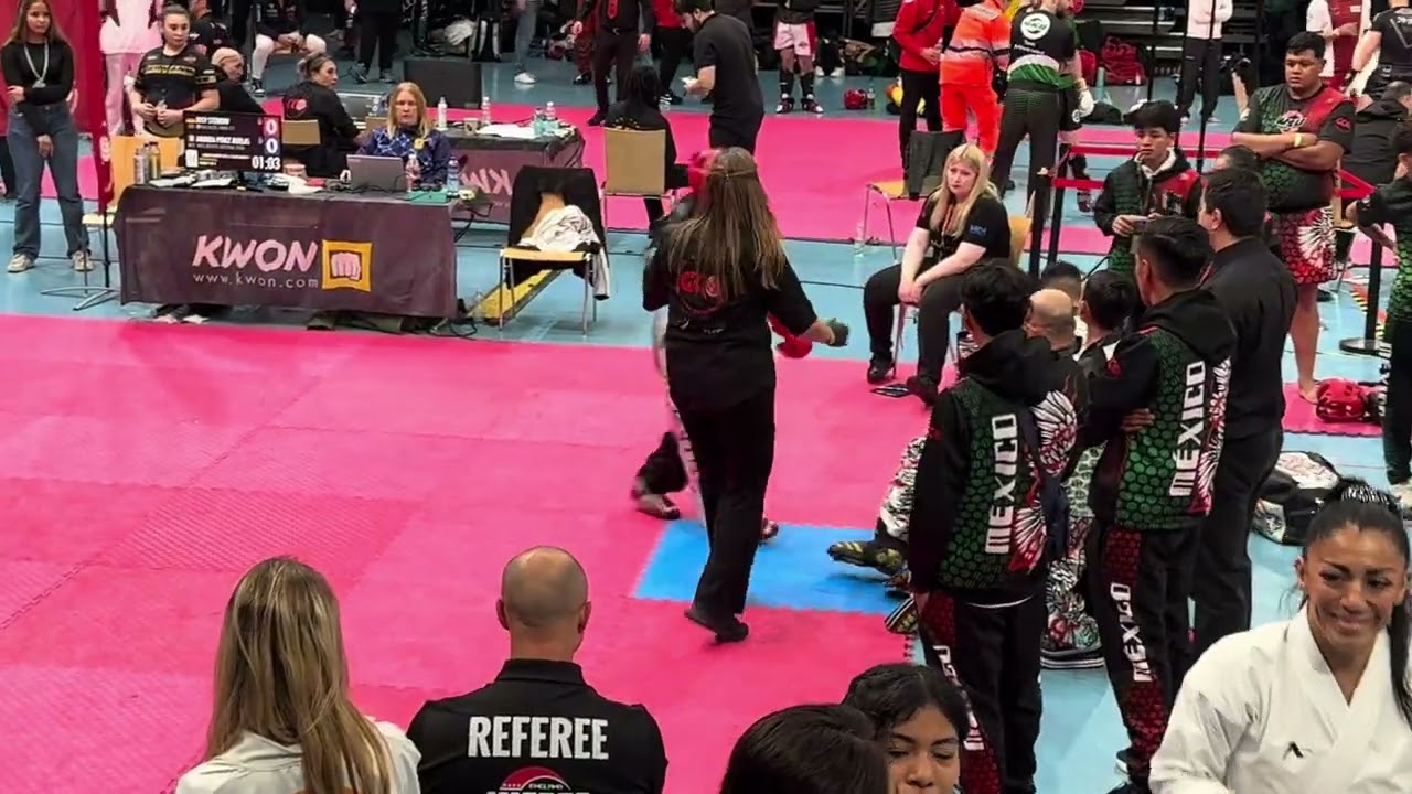 WKU Weltmeisterschaft Trier 28.10.2025 Deutschland ( Josy Steinow) gegen Mexico Teil 2. 