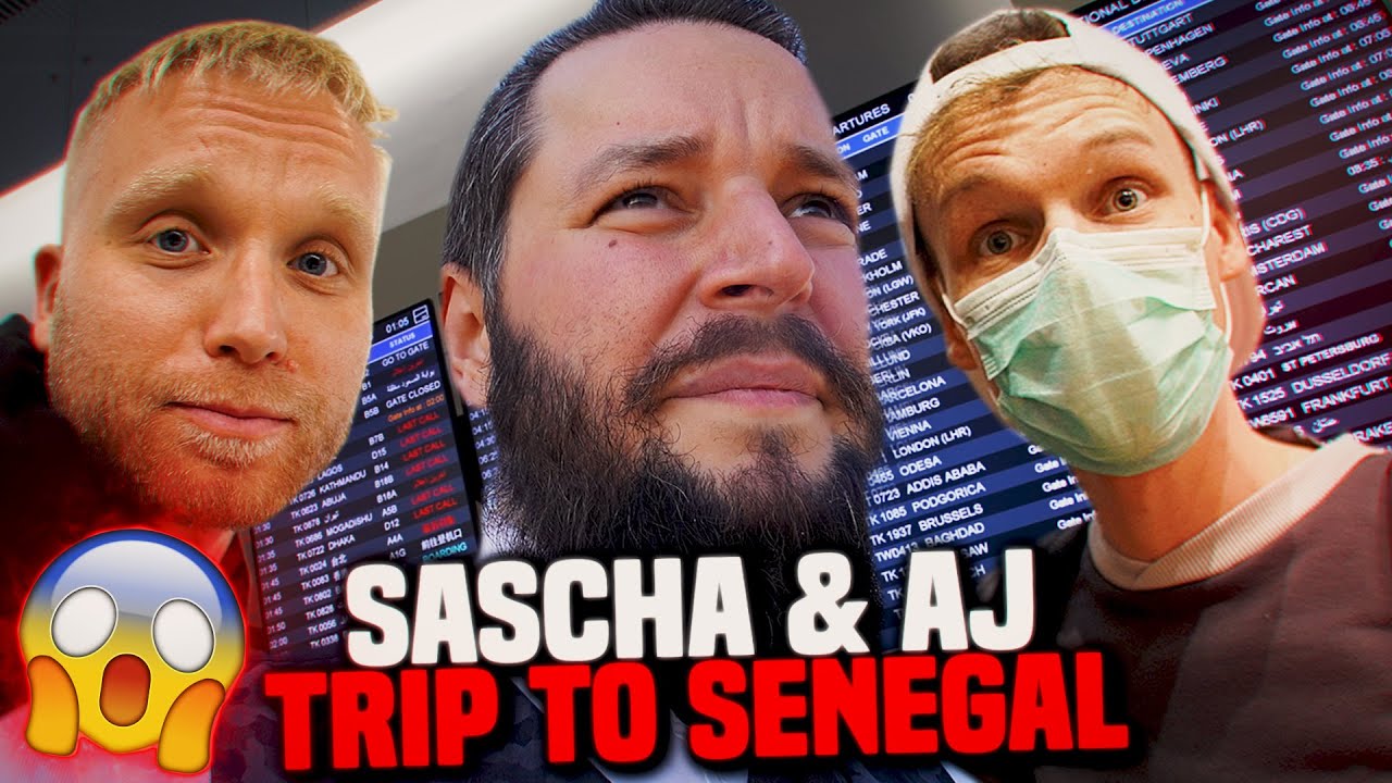 Africa - missed flight 😭 w. unsympathischTV & AJ