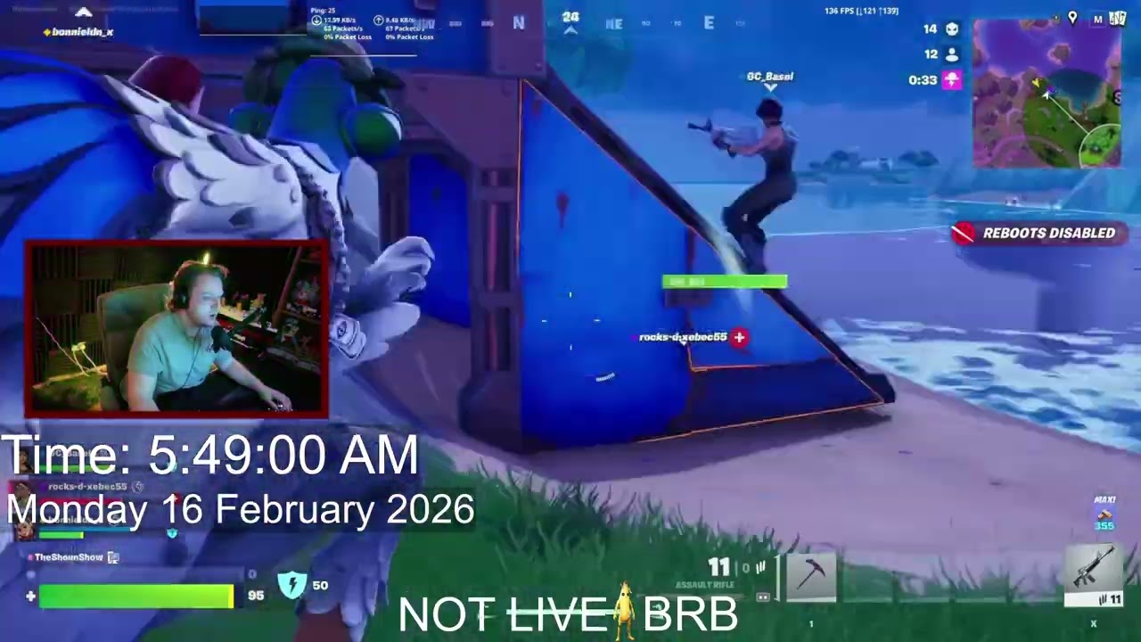 Fortnite Zero Build Wins? | Chapter 7 Season 1 | VOD | 16 February 2026