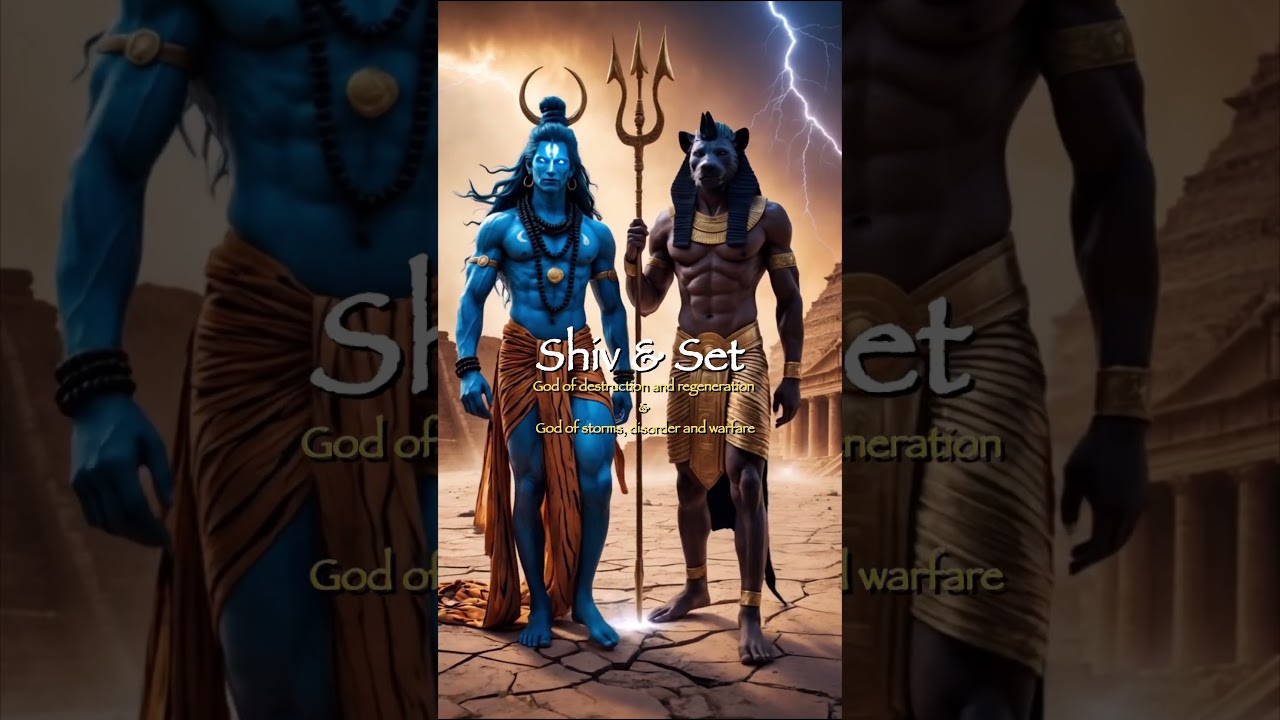 Hindu and Egyptian Gods - Part 1 | Parallels across Mythology