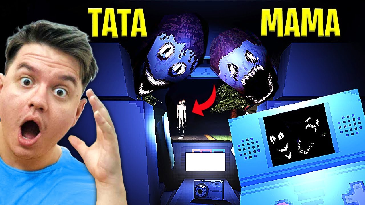Mama si Tata se Cearta in Masina Intr-un Joc HORROR