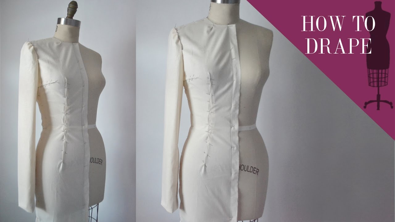 How To Drape A Straight Tailored Sleeve
