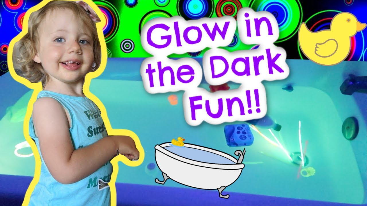 Glow in the Dark Bath!