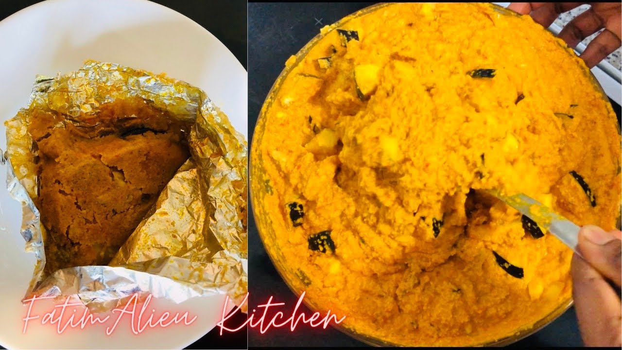 TRY THIS MOUTHWATERING OLELEH AKA MOI MOI GAMBIAN STYLE | HOW TO MAKE GAMBIAN SNACK |