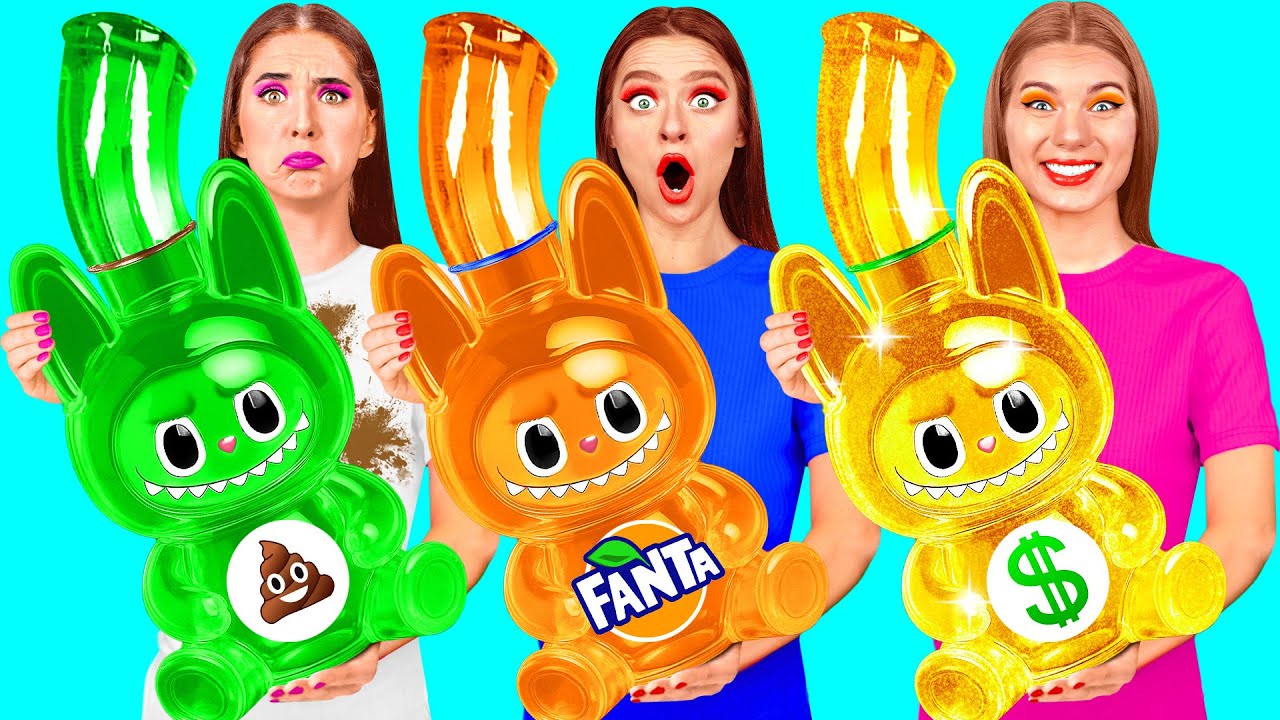 Бідна vs Багата vs Ультра Багата їжа Челендж