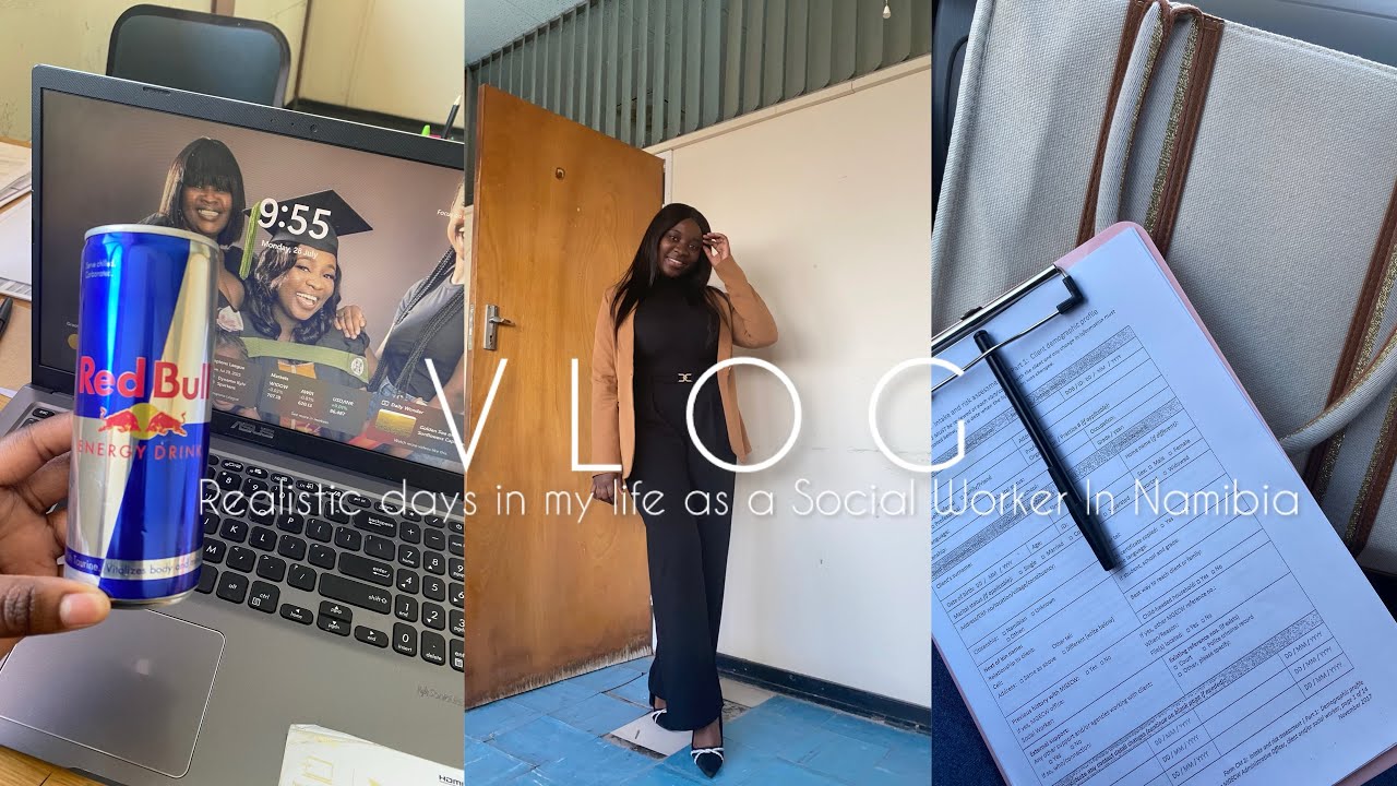 VLOG: Realistic days in my life as a Social Worker in Namibia| Namibian YouTuber 