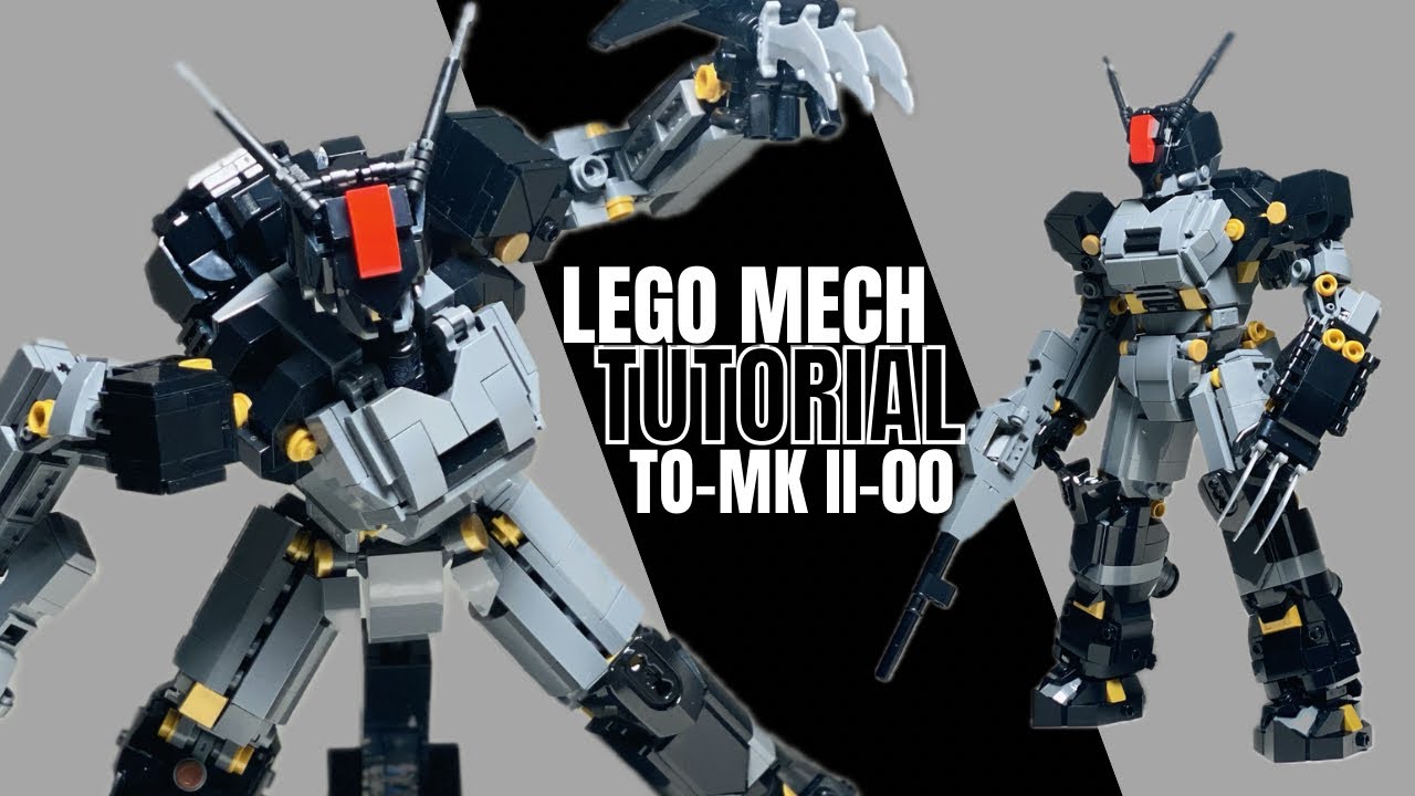 How to Build a Custom MOC LEGO Mech: TO-MK II-00 | Step-by-Step Tutorial