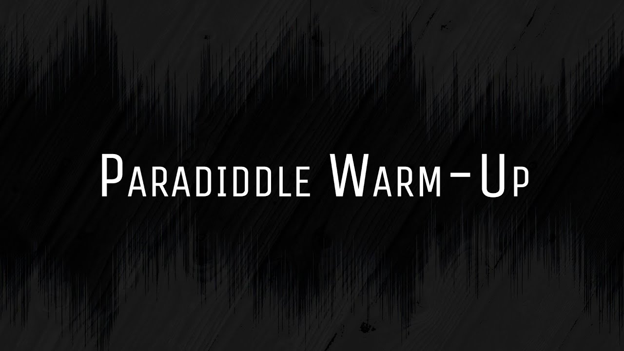 Paradiddle Drum Lesson