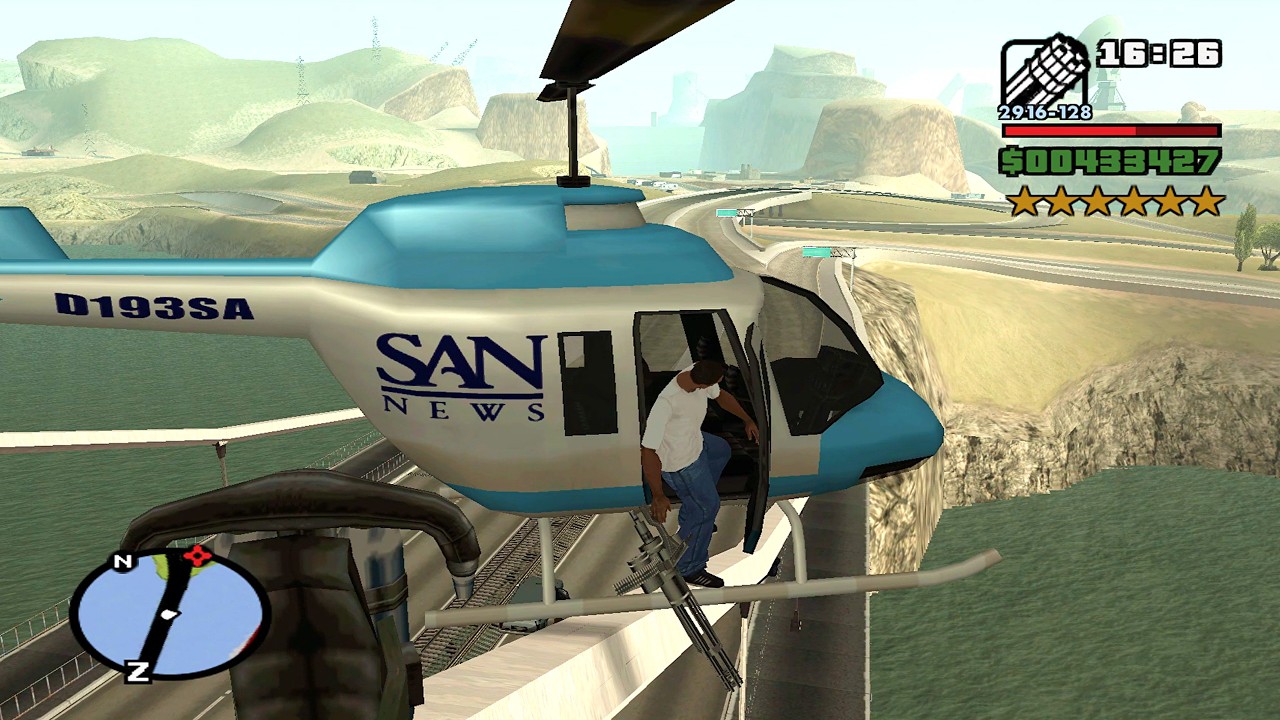 ⭐⭐⭐⭐⭐⭐SIX STARS WANTED LEVEL RAMPAGE WITH TANK | 6 STAR WANTED LEVEL ESCAPE IN GTA SAN ANDREAS