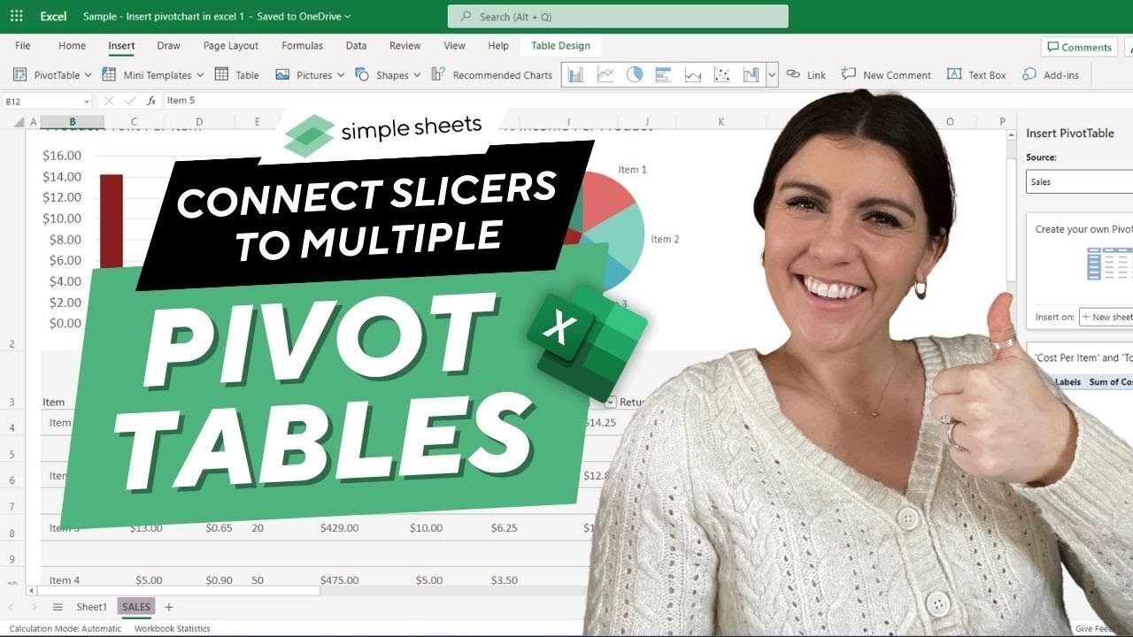 Как подключить срезы к нескольким сводным таблицам в #Excel — 5️⃣ простых шагов!
