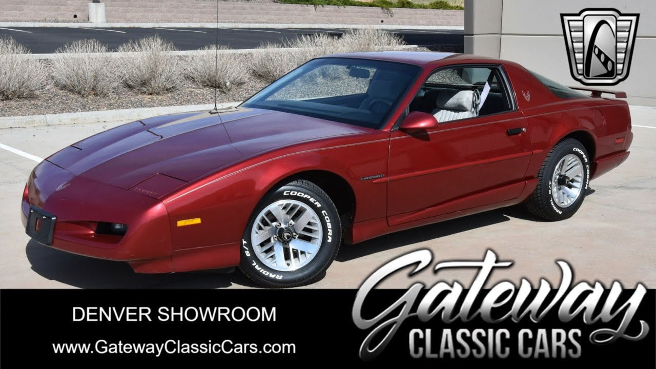 1495-DEN 1992 Pontiac Firebird Gateway Classic Cars of Denver