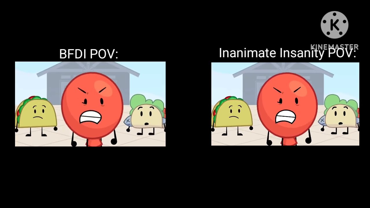 BFDI x Inanimate Insanity 2025 Crossover, but it is in real time