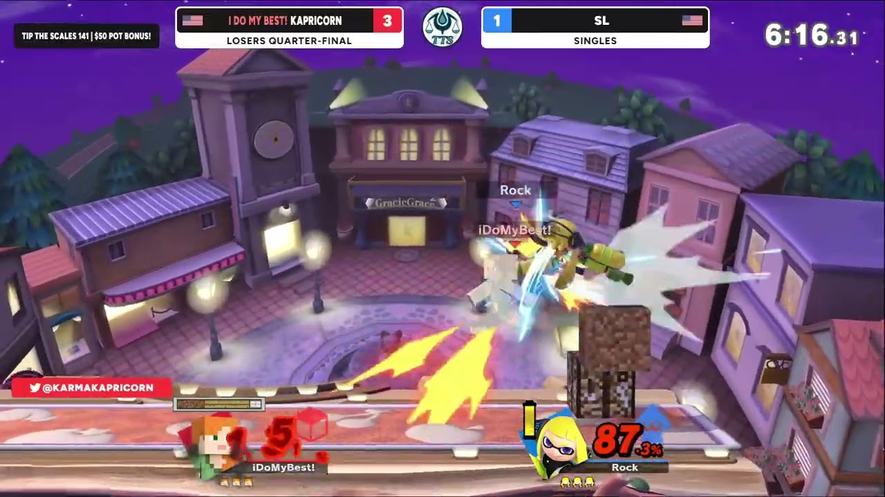 Tip the Scales 141 - Kapricorn (Inkling) vs RockMan (Alex)