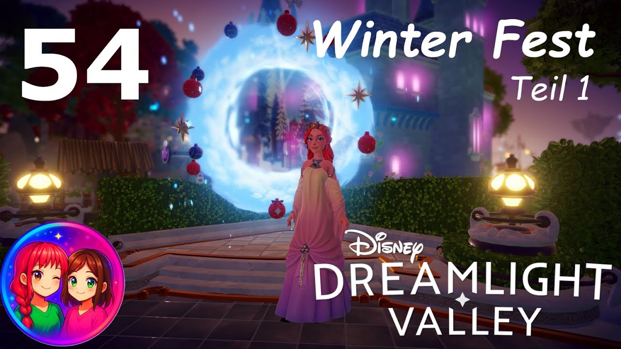 Disney Dreamlight Valley - Winter Event - Das schwebende Winterfest Teil 1