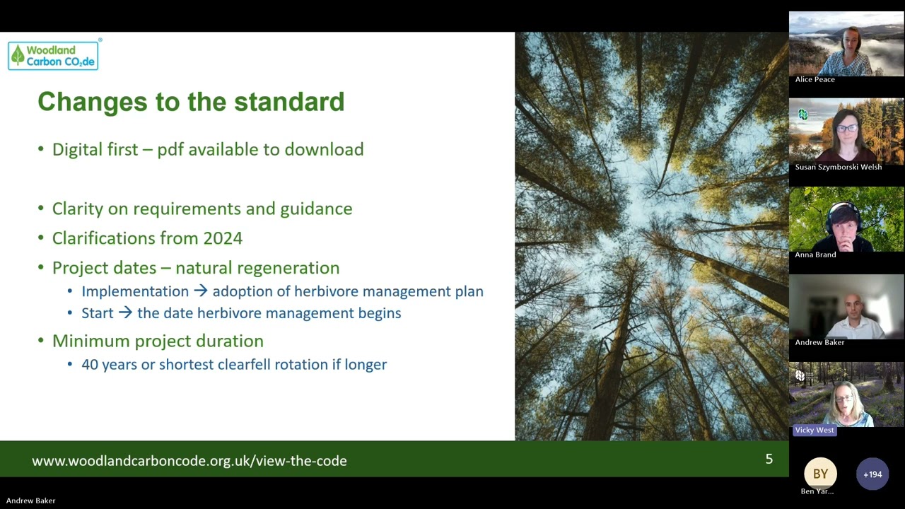 Woodland Carbon Code - Launch of version 3
