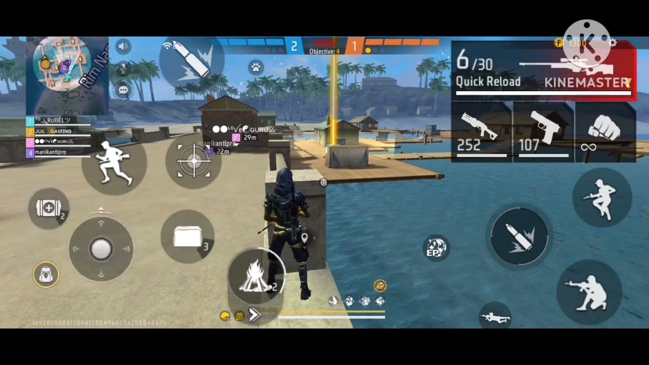 Free fire rendom game play with subscribe CSRenked gameplay 😎😎