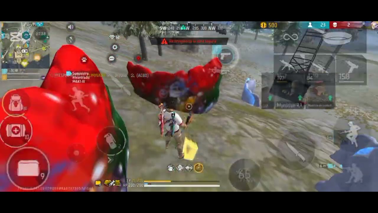 Heroico dos estrellas* jugando con un miembro del clan:)
