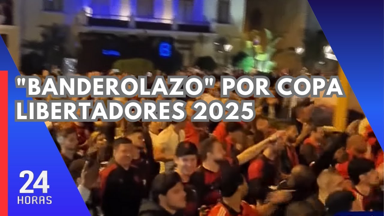 Hinchas de Flamengo y Palmeiras toman Miraflores a horas de la final de la Libertadores