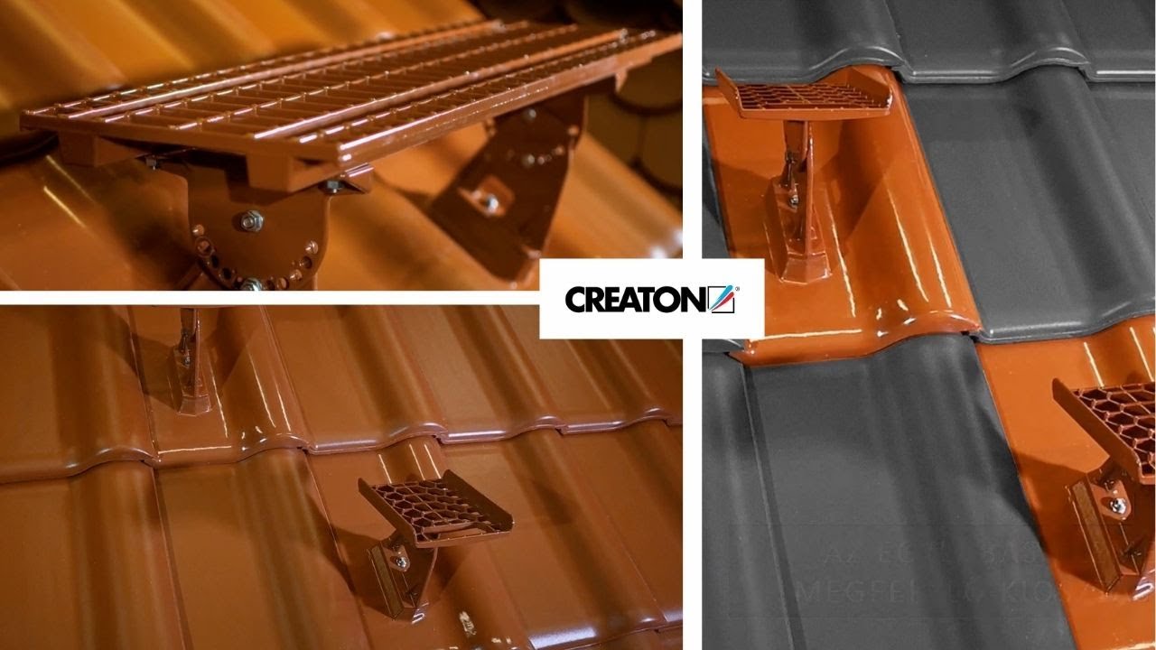 CREATON | Tetőbiztonság - Eszköz beépítési videó