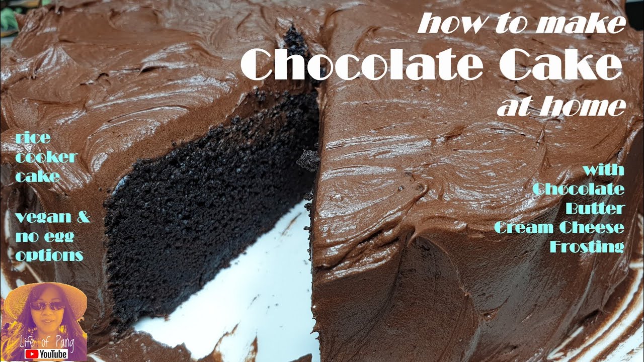 EASY RICE COOKER CAKE RECIPES:  How To Make Chocolate Cake at Home | Soft Double Chocolate Cake