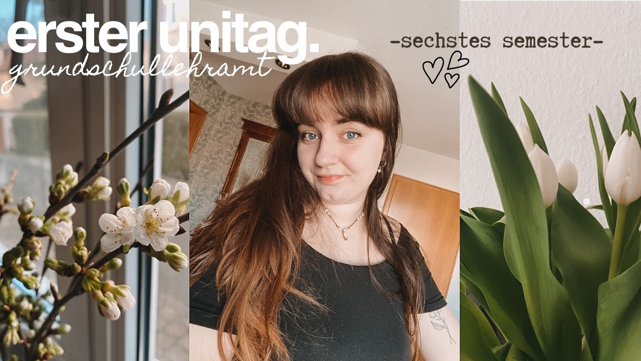 Erster Unitag - Grundschullehramt 📚 Neue Kurse & meine Erwartungen an das Semester (SoSe 2023)