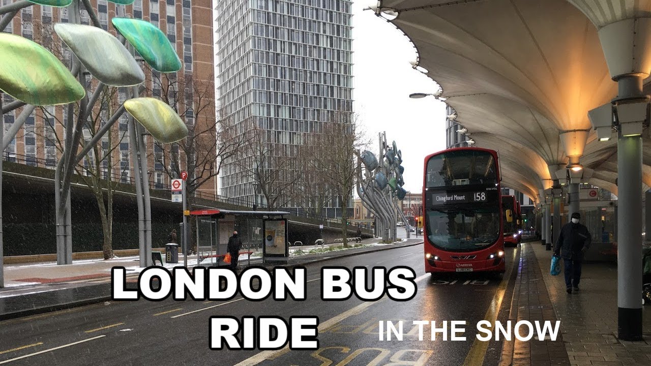 London Bus Ride 158 - From Stratford to Chingford Mount •30