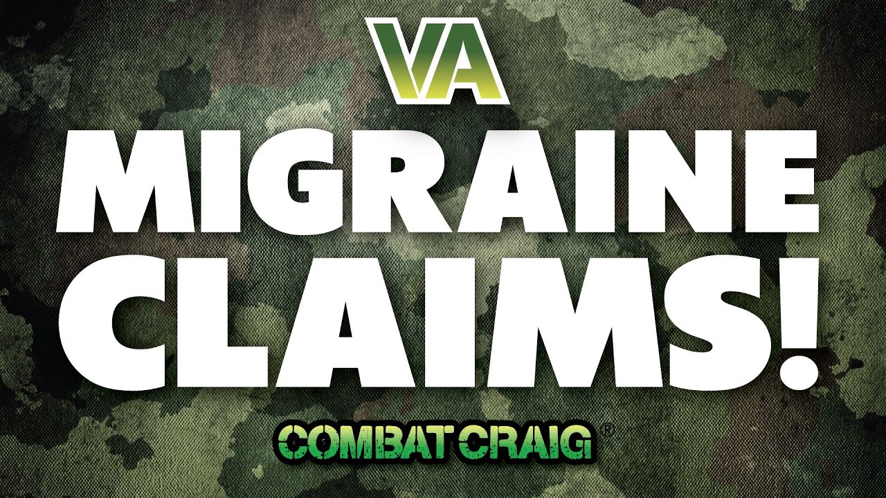 What is the VA rating for migraine headaches?