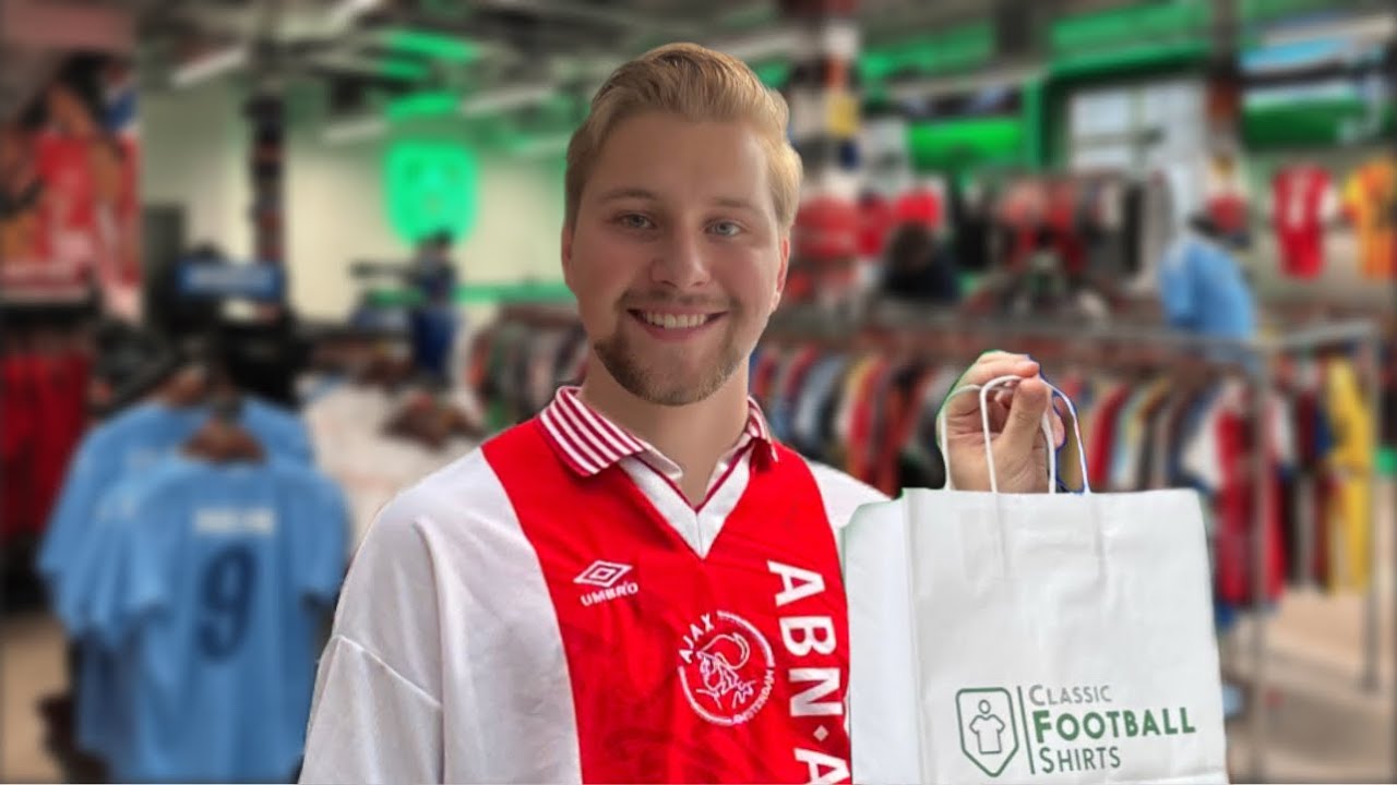 GOING FOOTBALL SHIRT SHOPPING IN CLASSIC FOOTBALL SHIRT LONDON!!