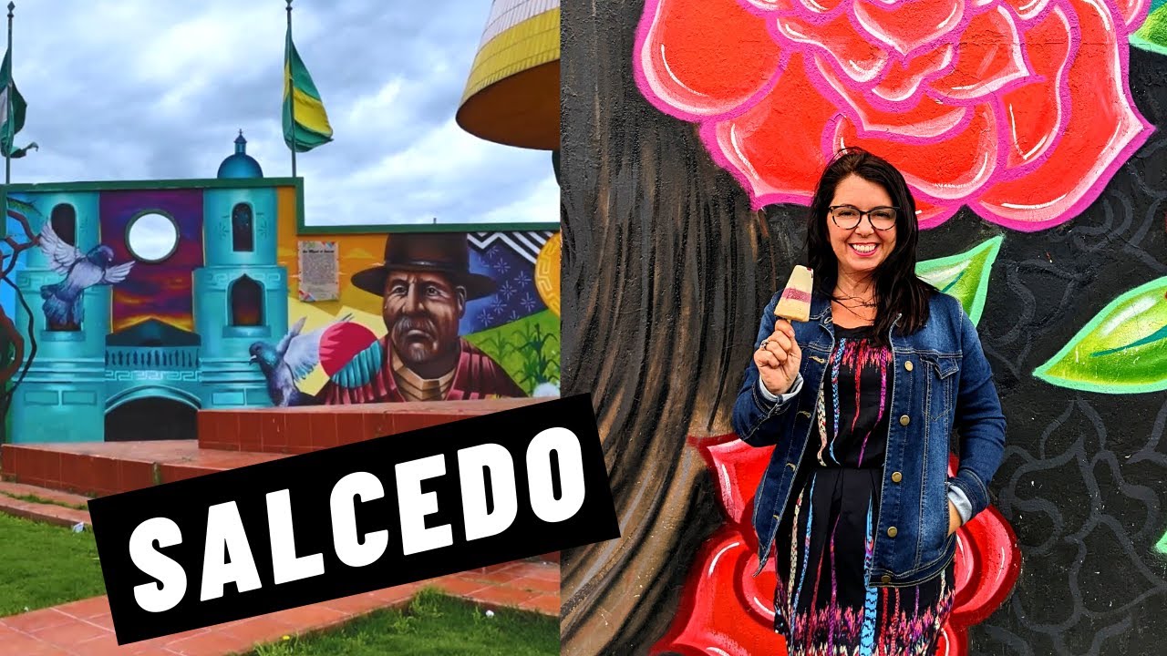 Iconic SALCEDO Ice Cream outside Latacunga ECUADOR