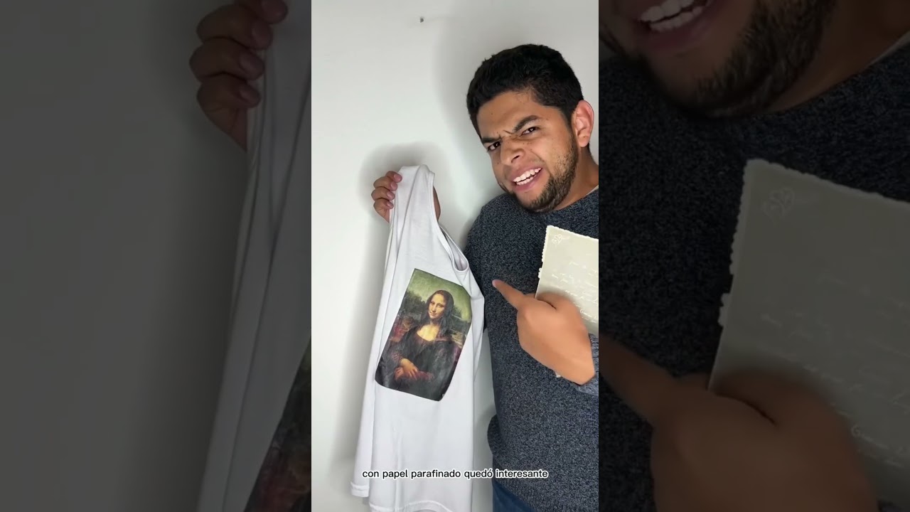 C&oacute;mo estampar una camiseta con truco casero en 1 minuto