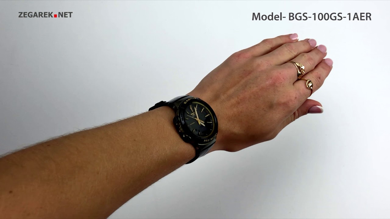 Casio Baby-G BGS-100GS-1AER Baby-G Step Tracker - Zegarek.net