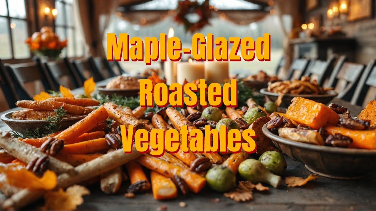 Maple Glazed Roasted Vegetables
