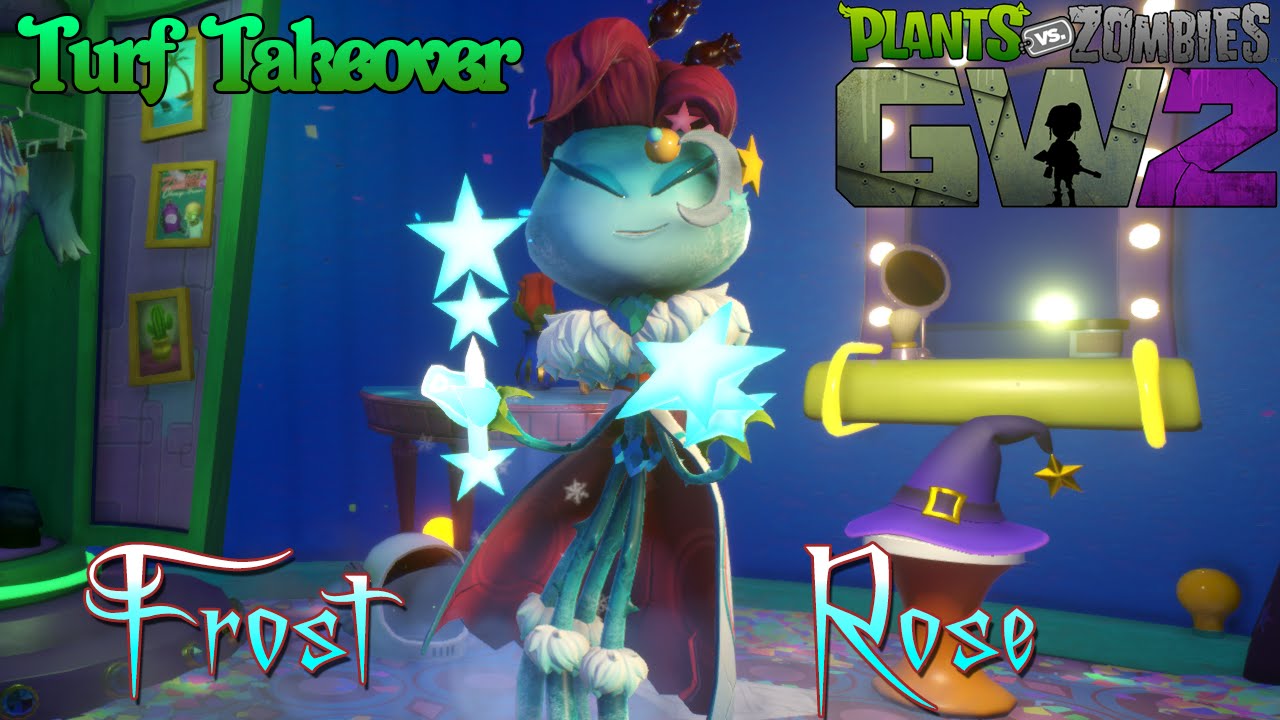 Plants vs. Zombies Garden Warfare 2 - Захват территории с помощью Ледяной Розы