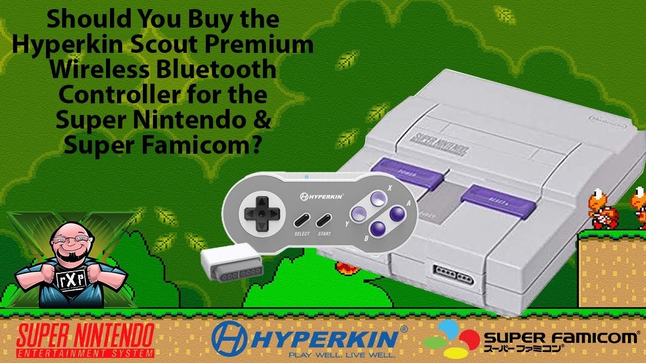 Стоит ли покупать беспроводной Bluetooth-контроллер Hyperkin Scout Premium для SNES и Super Famicom?