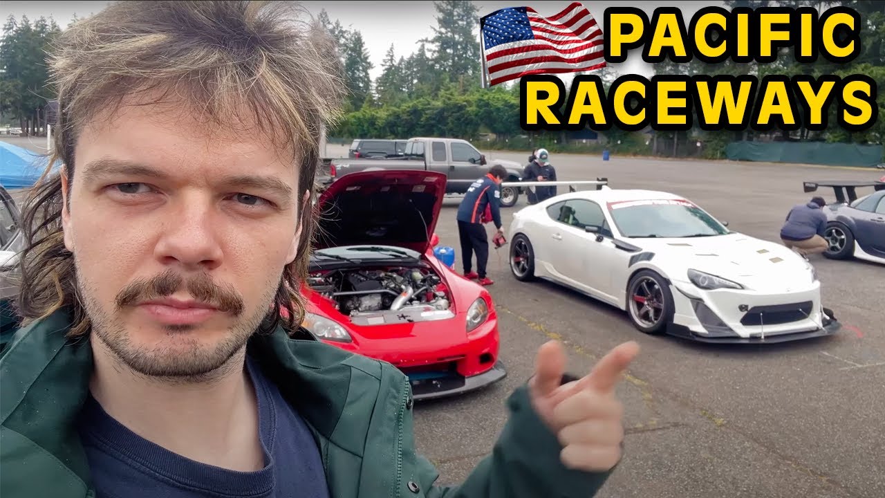 Very Wet First Trackday in USA! Honda S2000 @ Pacific Raceways, Seattle