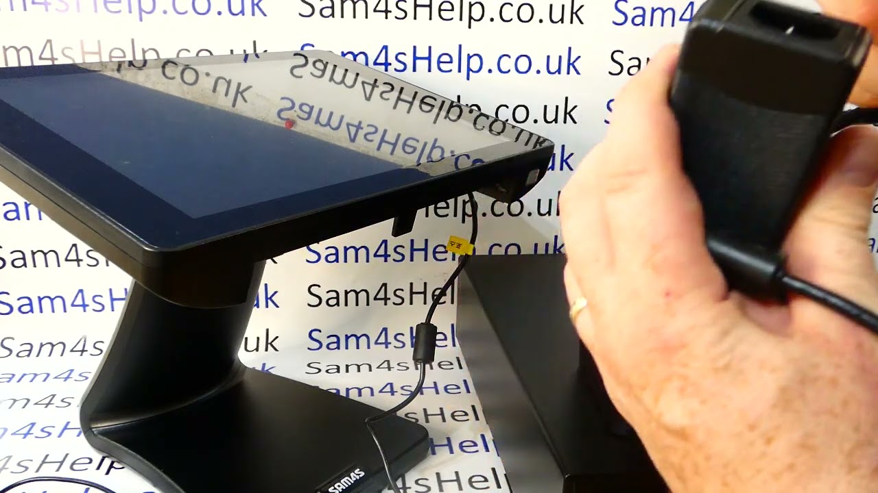 How To Set Up Sam4S SPS-2300 Touch Screen Till Out The Box 1st Time Use Installation Training