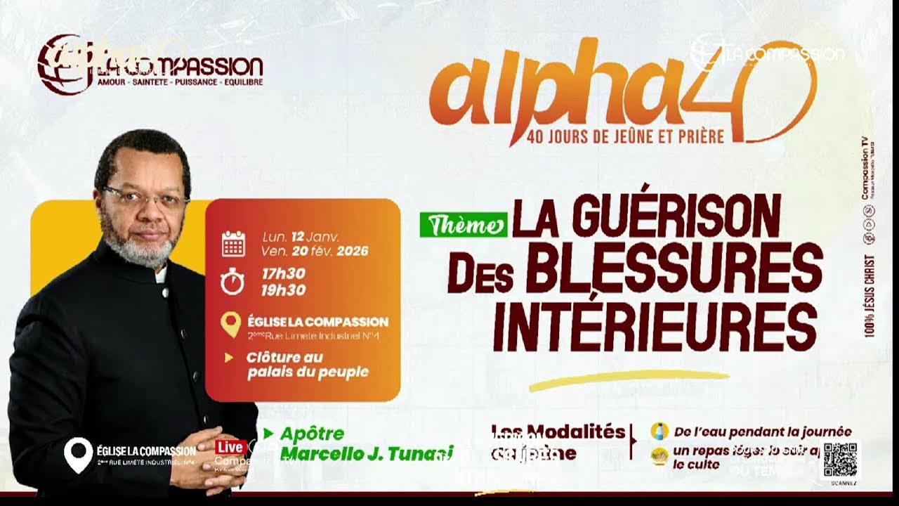 LA PRIERE DU SOIR ALPHA 40  DU 16 FEVRIER 26 AVEC LA SR ABIOLA