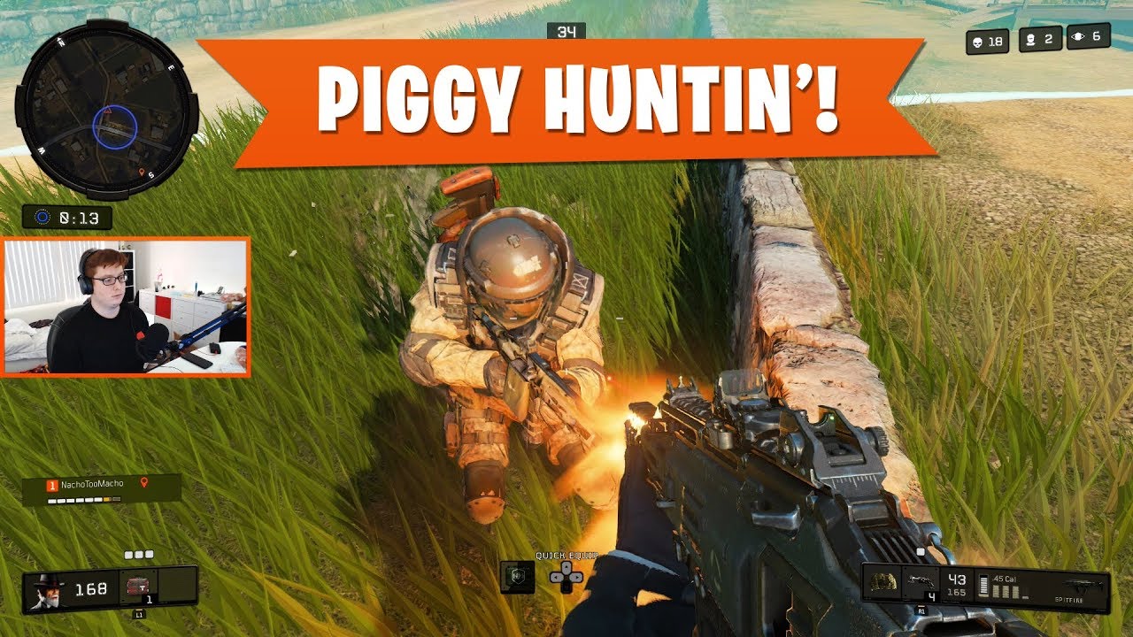 PIGGY HUNTIN! | Black Ops 4 Blackout | PS4 Pro